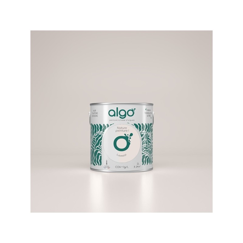 Algo Peint.intér.déco multi-supports beige lavezzi satin 5 L