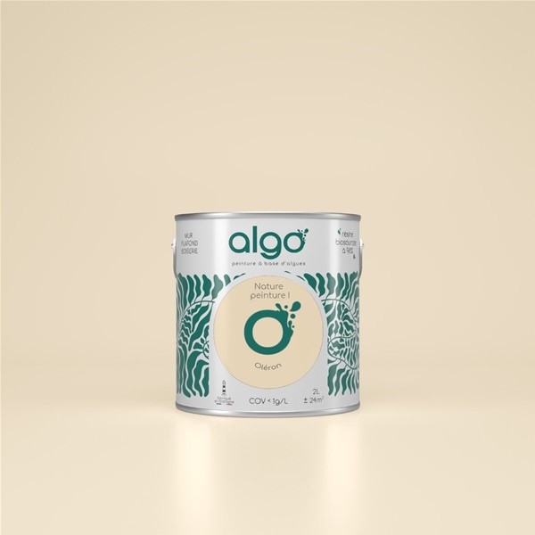 Algo Peint.intér.déco multi-supports beige pampa velours 5 L