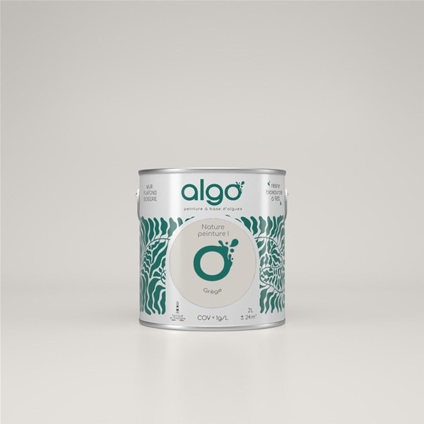 Algo Peint.intér.déco multi-supports grège velours 5 L