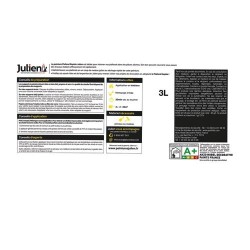 Julien Peinture Plafond Rapide 3 L Mat - Blanc - Image 2