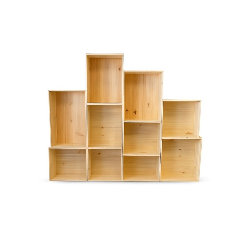 Algo Caisse bois présentation magasin - 10 unités