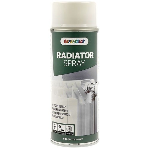 Dupli-Color radiateur blanc brillant 400 ml