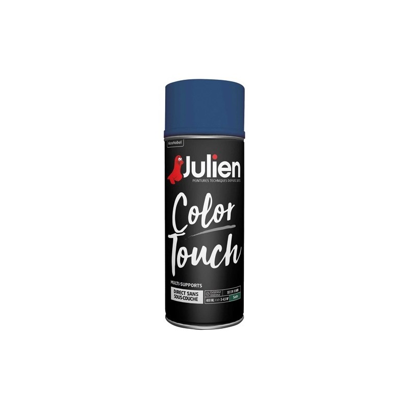Julien Bombe peinture 400 ml Color Touch Satin - Marine