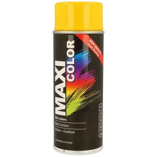 Maxicolor Maxi color ral 1021 brillant jaune colza 400 ml