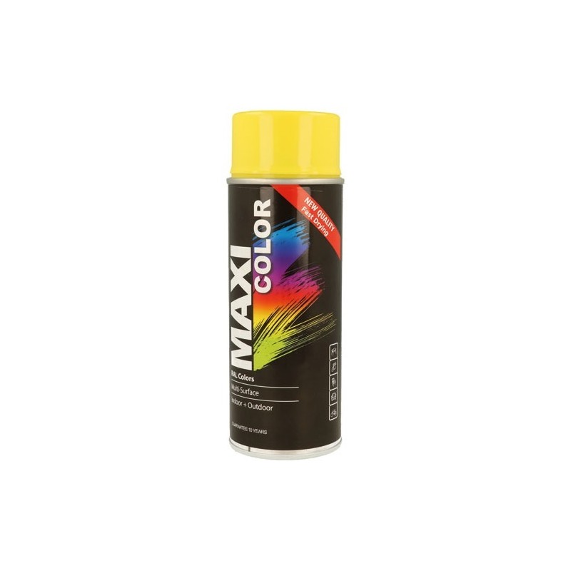 Maxicolor Maxi color ral 1018 brillant jaune zinc 400 ml