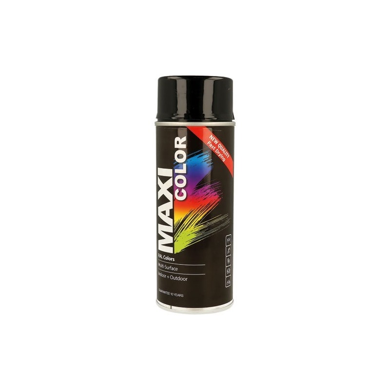 Maxicolor Maxi color ral 9005 noir brillant 400 ml