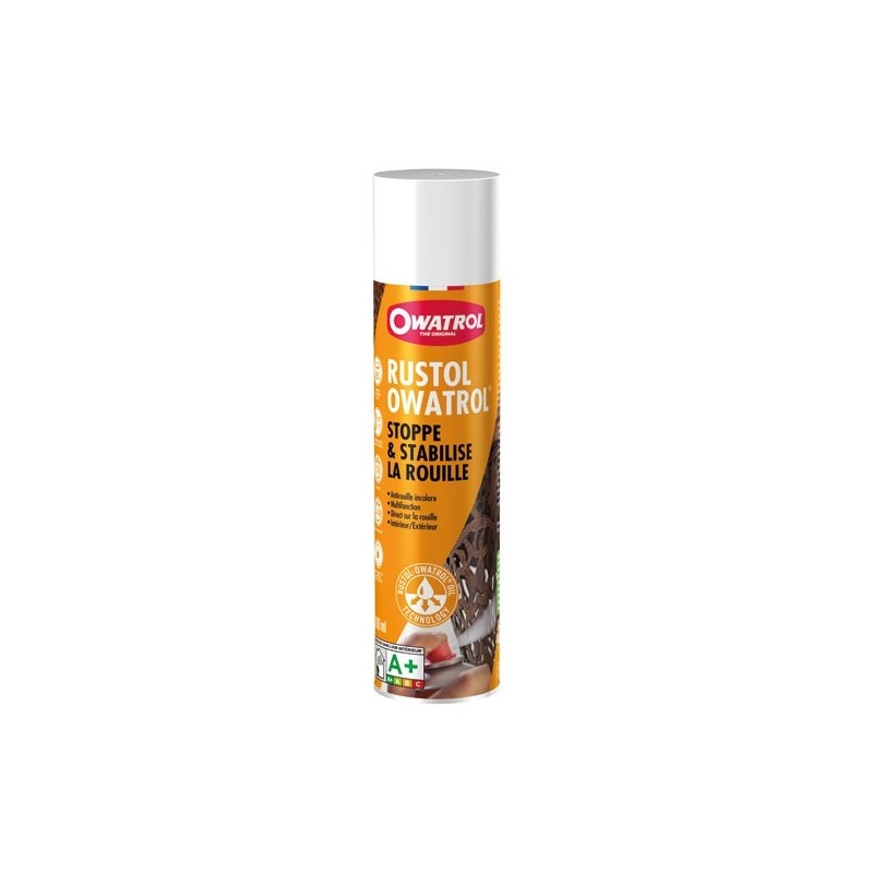OWATROL Bombe vernis anti-corrosion 500 ml Rustol - Transparent