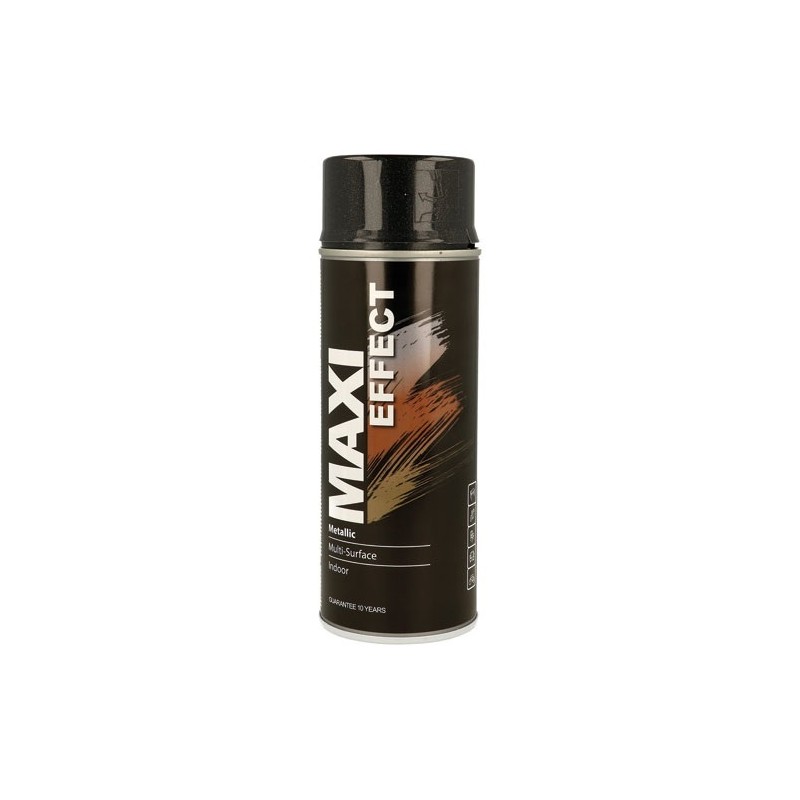 Maxicolor Maxi color noir metalise 400 ml