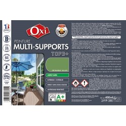 OXI Bombe peinture Satin Multi-supports 400 ml Top 3+ - Vert Irlandais - Image 3