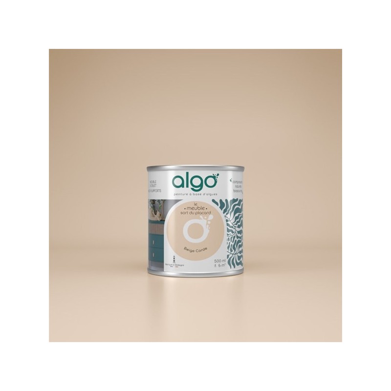 Algo Peinture pour meubles 0,5 L Mat - Beige Corde