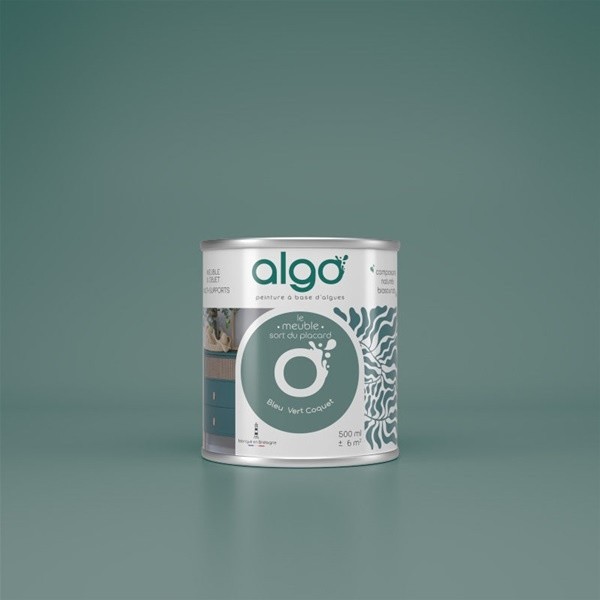 Algo Peinture pour meubles 0,5 L Mat - Bleu-Vert Coquet