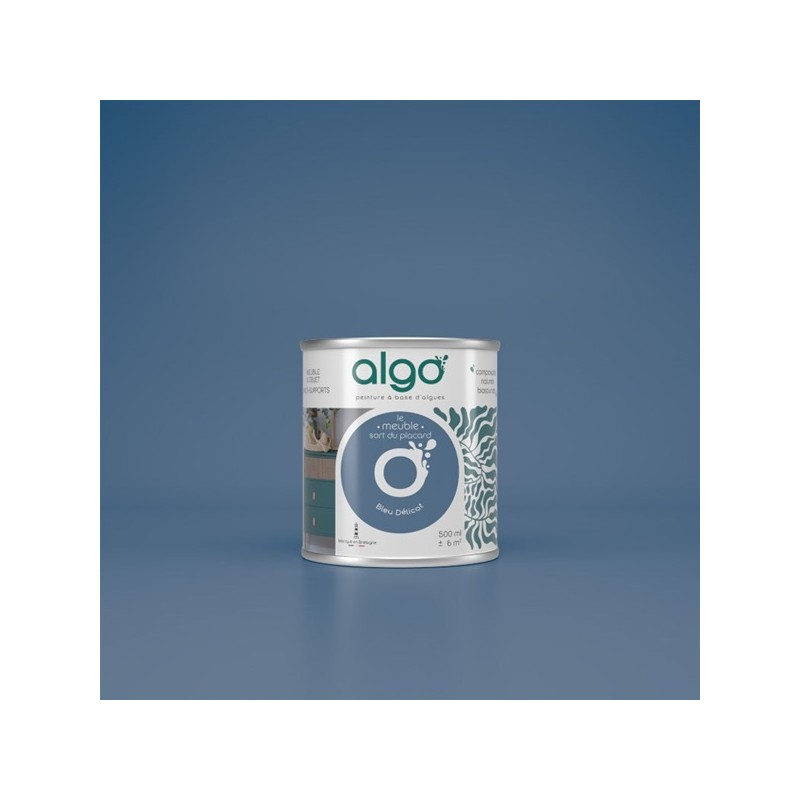 Algo Peinture pour meubles 0,5 L Mat - Bleu Délicat