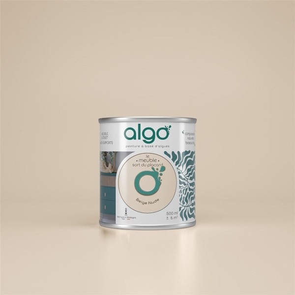 Algo Peinture pour meubles 0,5 L Mat - Beige Nude