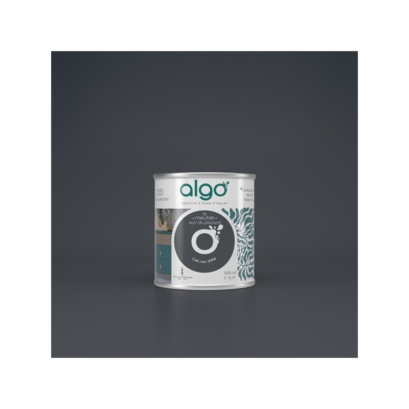 Algo Peinture pour meubles 0,5 L Mat - Ciel Noir d'Été