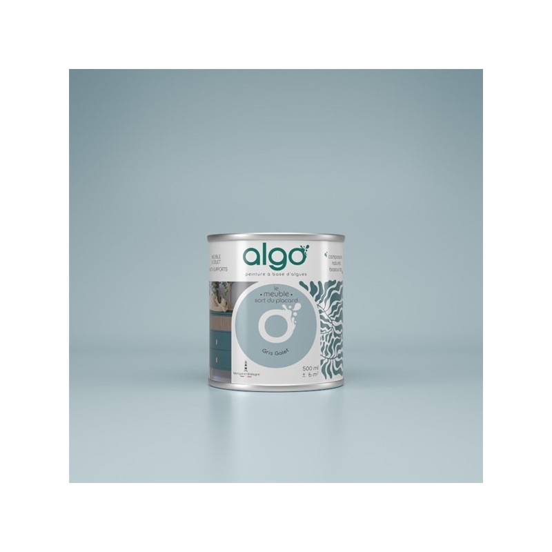 Algo Peinture pour meubles 0,5 L Mat - Gris Galet