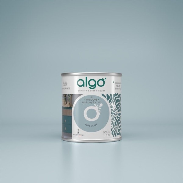 Algo Peinture pour meubles 0,5 L Mat - Gris Galet