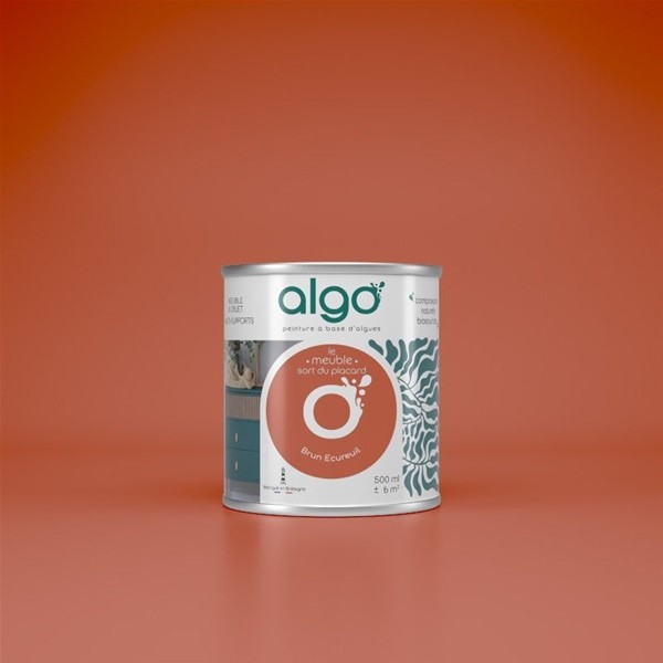 Algo Peinture pour meubles 0,5 L Mat - Brun Écureuil