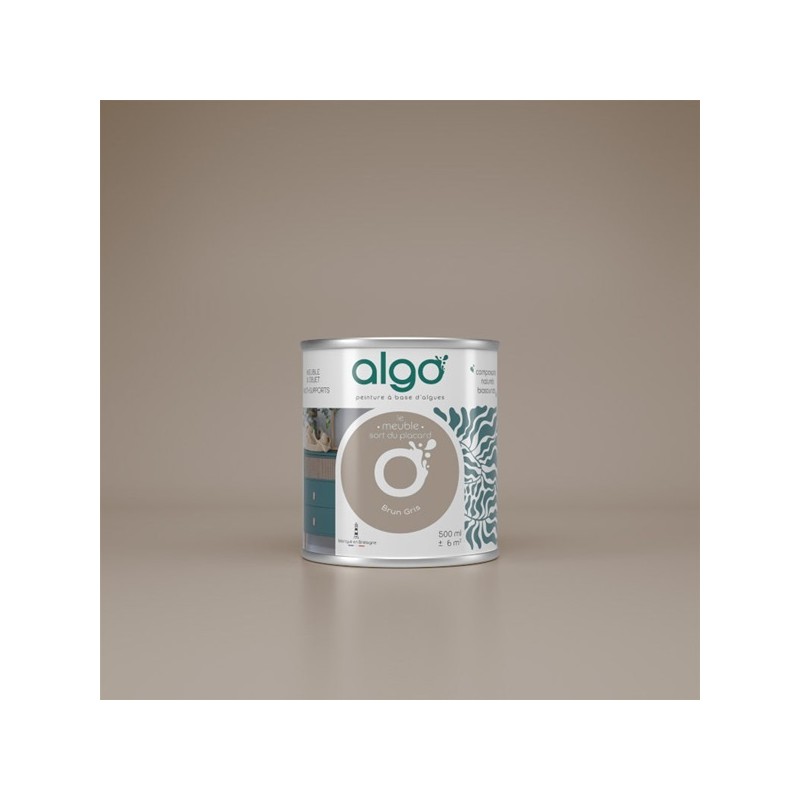 Algo Peinture pour meubles 0,5 L Mat - Brun Gris