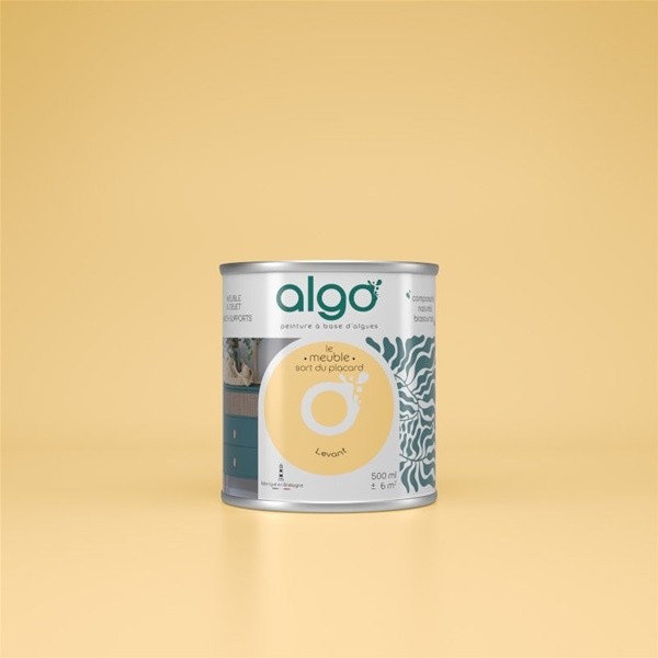 Algo Peinture pour meubles 0,5 L Mat - Jaune Levant