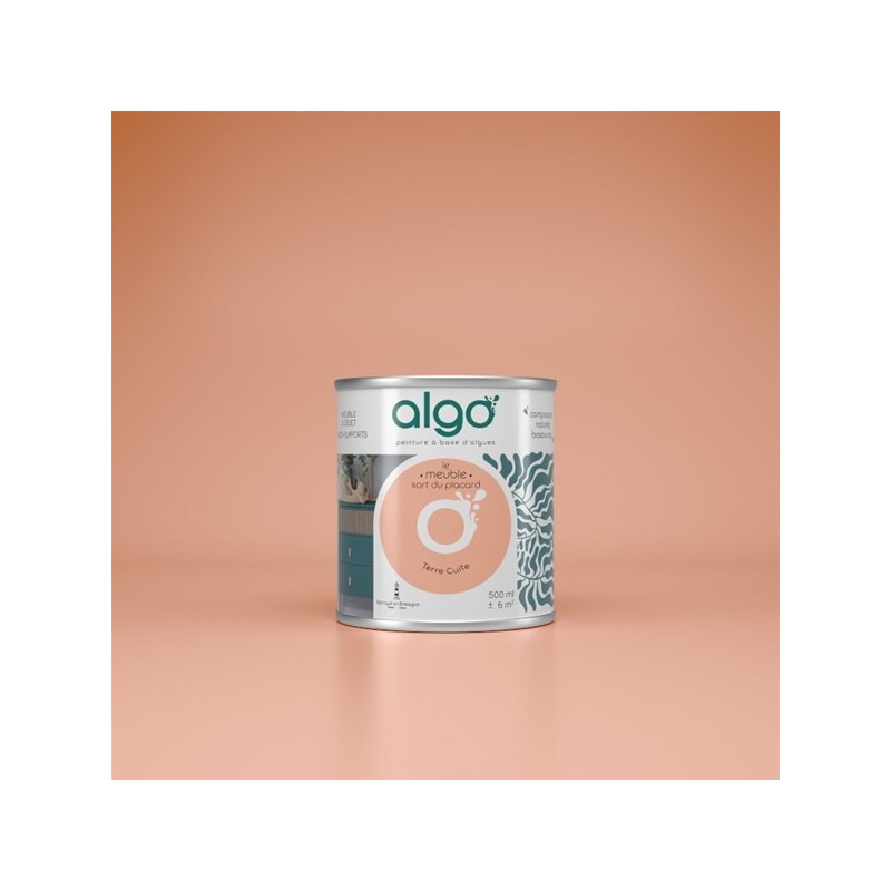 Algo Peinture pour meubles 0,5 L Mat - Terre Cuite