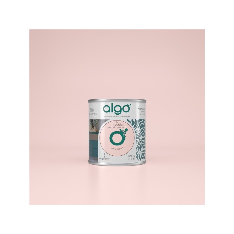 Algo Peinture pour meubles 0,5 L Mat - Terre Rose