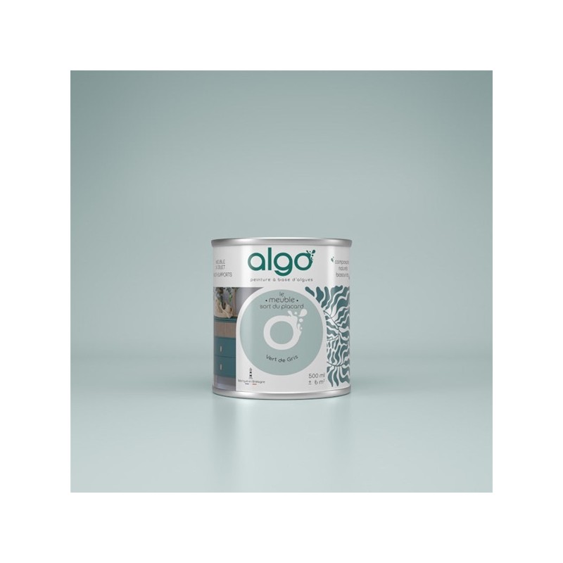 Algo Peinture pour meubles 0,5 L Mat - Vert de Gris
