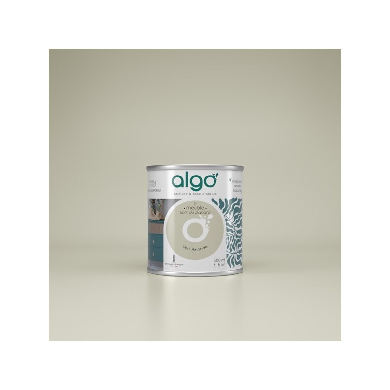 Algo Peinture pour meubles 0,5 L Mat - Vert Amande