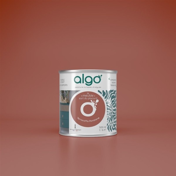 Algo Peinture pour meubles 0,5 L Mat - Terracotta Ponziane