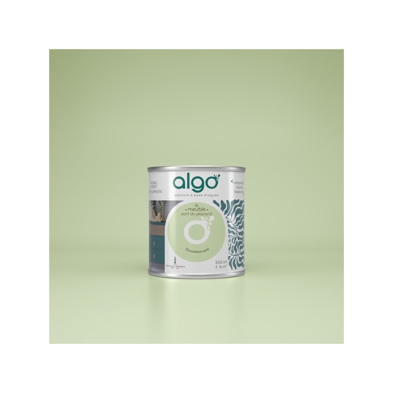 Algo Peinture pour meubles 0,5 L Mat - Vert Guadeloupe
