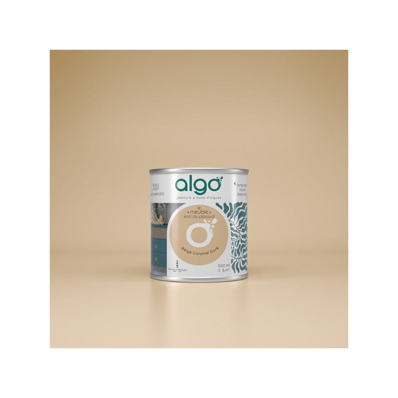 Algo Peinture pour meubles 2 L Mat - Beige Caramel Doré