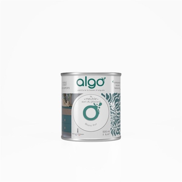 Algo Peinture pour meubles 2 L Mat - Blanc Pur
