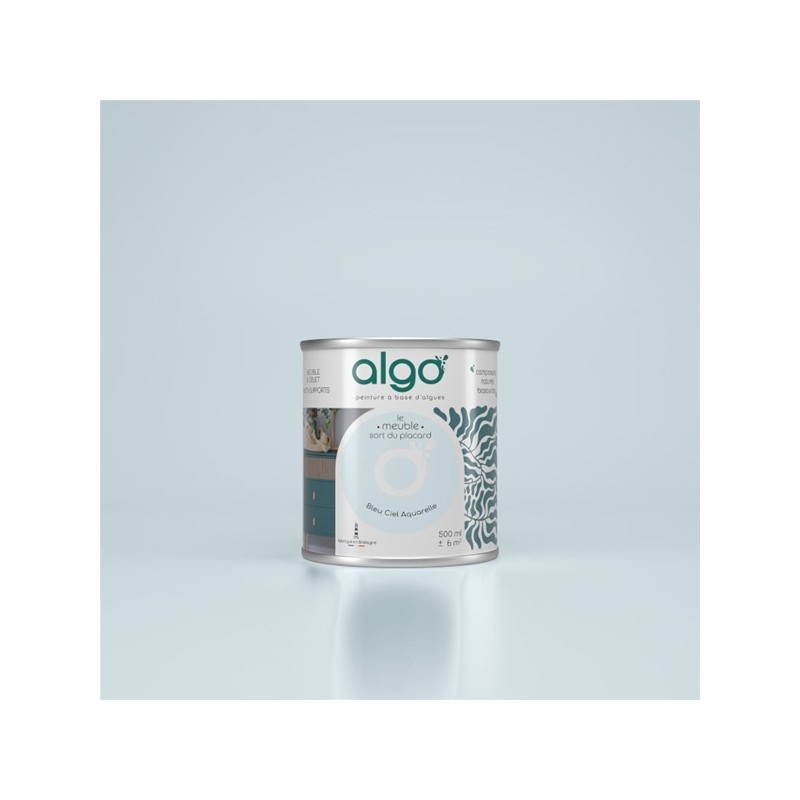 Algo Peinture pour meubles 2 L Mat - Bleu Ciel Aquarelle