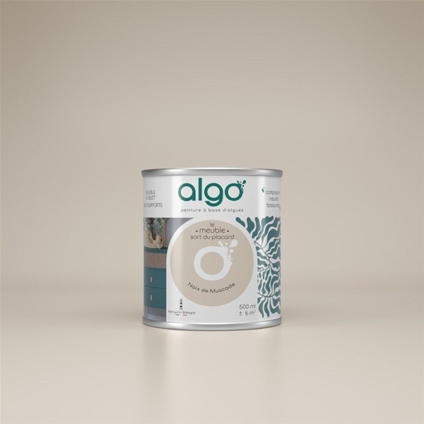 Algo Peinture pour meubles 2 L Mat - Beige Noix de Muscade