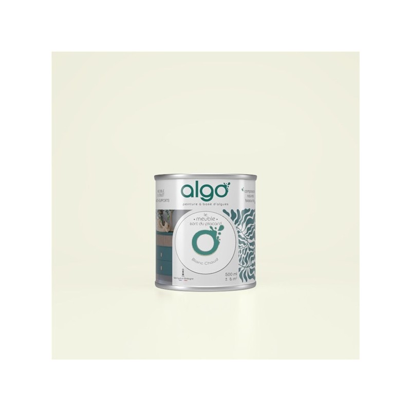 Algo Peinture pour meubles 2 L Mat - Blanc Chaud