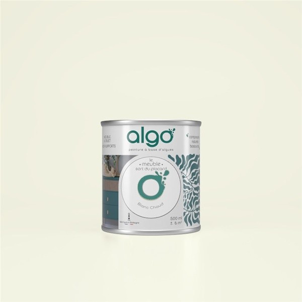 Algo Peinture pour meubles 2 L Mat - Blanc Chaud