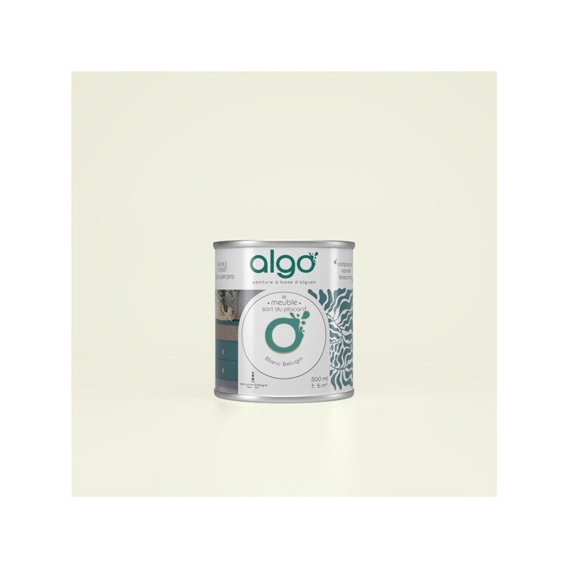 Algo Peinture pour meubles 2 L Mat - Blanc Béluga