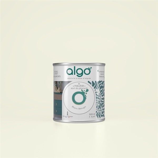 Algo Peinture pour meubles 2 L Mat - Blanc Béluga