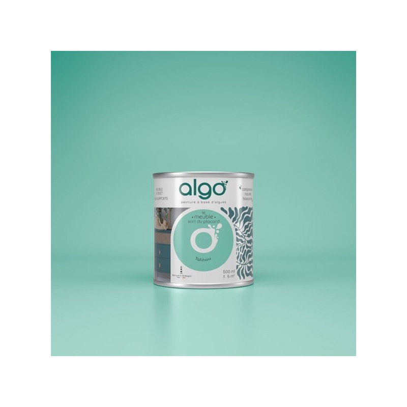 Algo Peinture pour meubles 2 L Mat - Bleu-Vert Tatihou