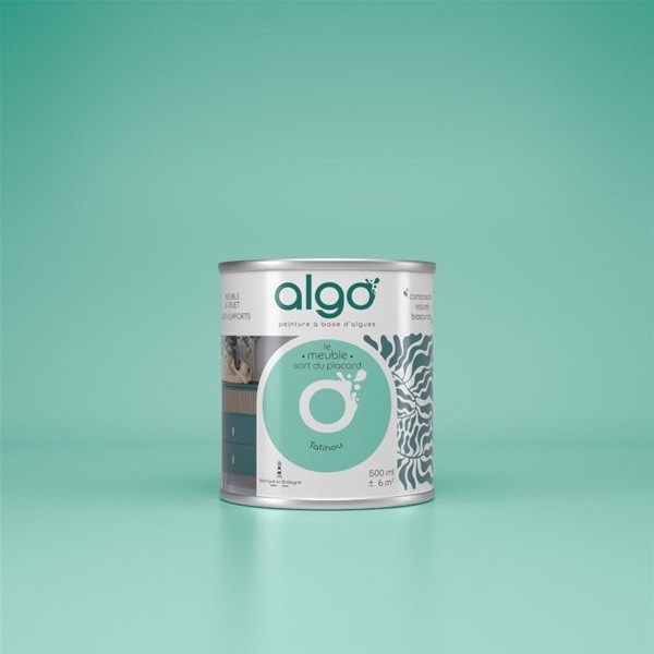Algo Peinture pour meubles 2 L Mat - Bleu-Vert Tatihou