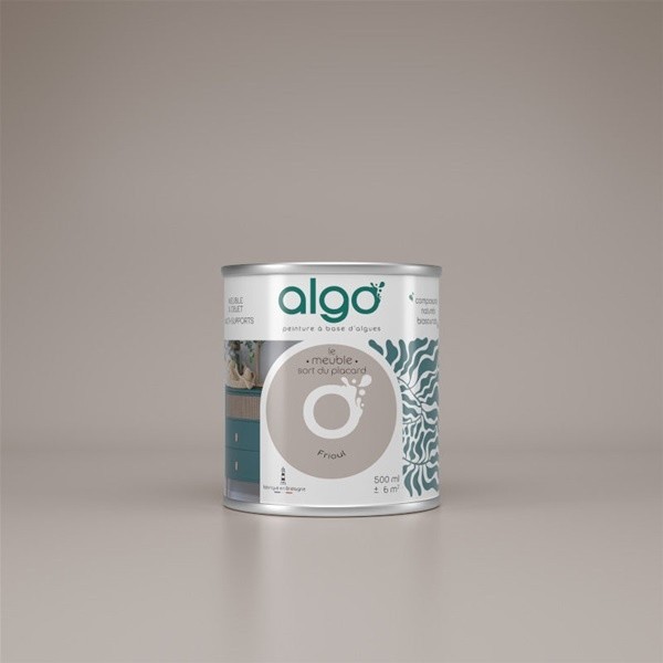 Algo Peinture pour meubles 2 L Mat - Brun Frioul