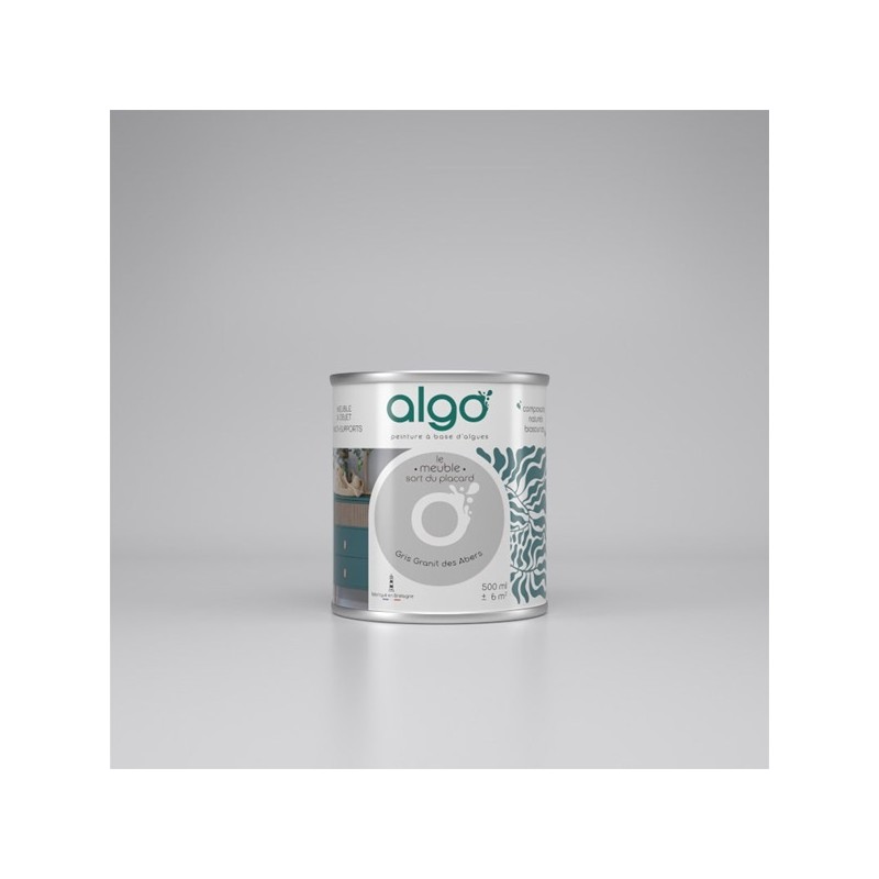 Algo Peinture pour meubles 2 L Mat - Gris Granit des Abers