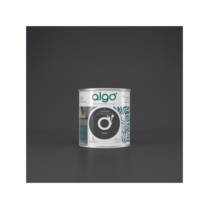 Algo Peinture pour meubles 2 L Mat - Noir Piana