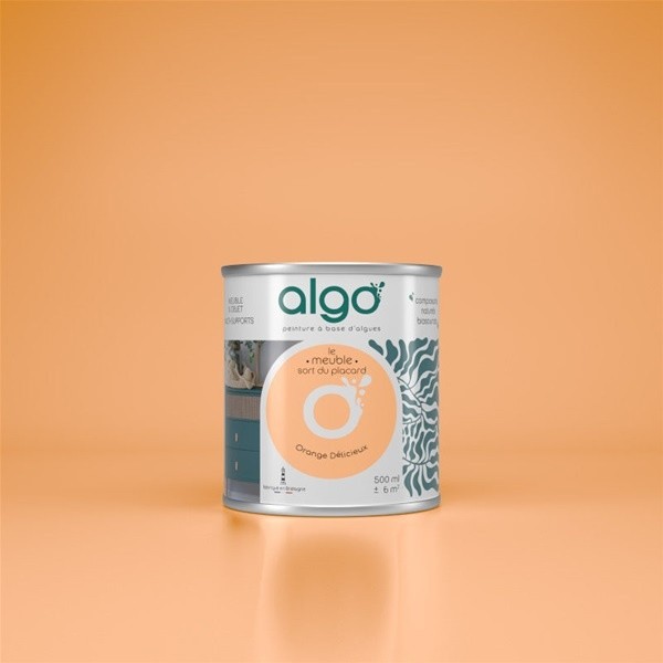 Algo Peinture pour meubles 2 L Mat - Orange Délicieux