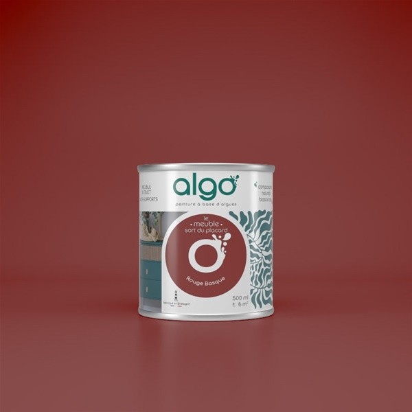 Algo Peinture pour meubles 2 L Mat - Rouge Basque de Guéthary