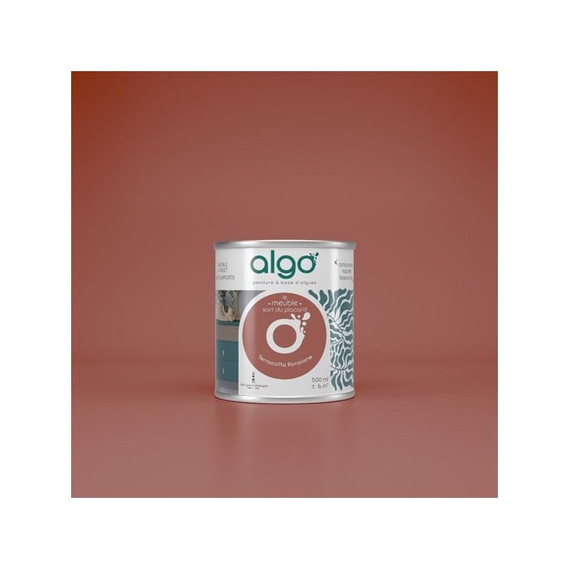 Algo Peinture pour meubles 2 L Mat - Terracotta Ponziane