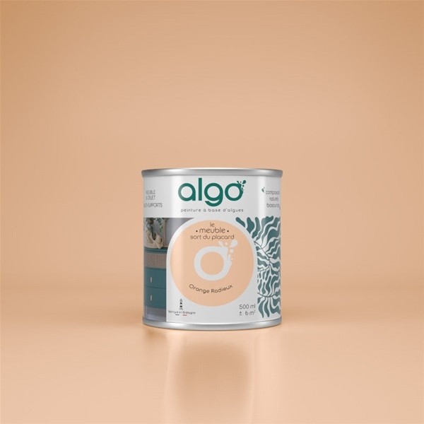 Algo Peinture pour meubles 2 L Mat - Orange Radieux