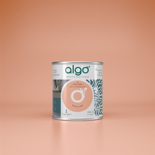 Algo Peinture pour meubles 2 L Mat - Terre Cuite