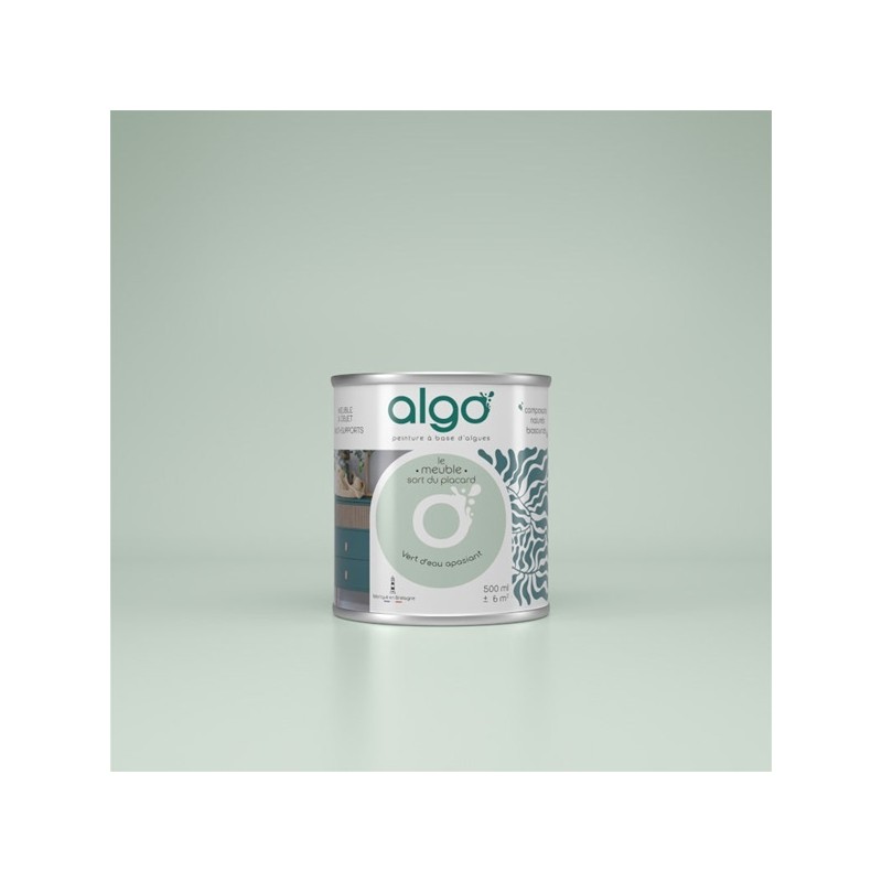 Algo Peinture pour meubles 2 L Mat - Vert d'Eau Apaisant