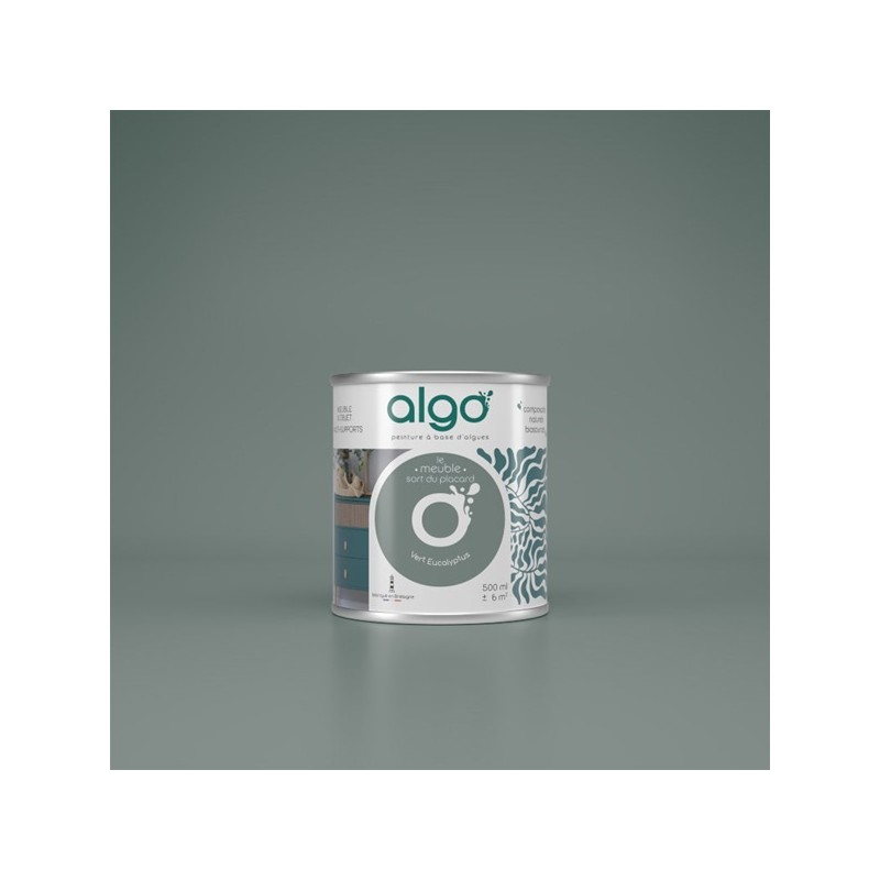 Algo Peinture pour meubles 2 L Mat - Vert Eucalyptus