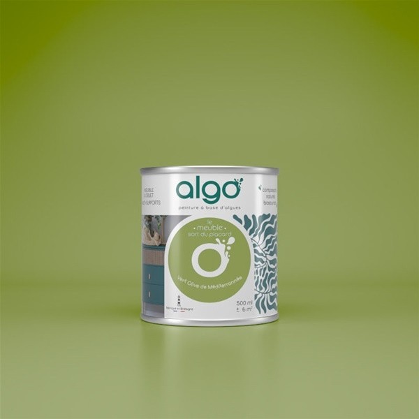 Algo Peinture pour meubles 2 L Mat - Vert Olive de Méditerrannée